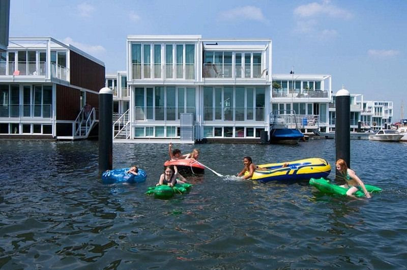 IJburg Kawasan Perumahan Terapung Modern di Amsterdam Belanda
