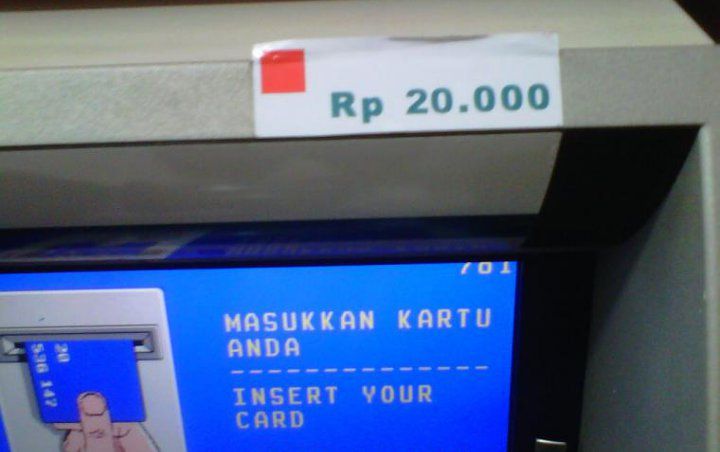 ATM 20 ribu