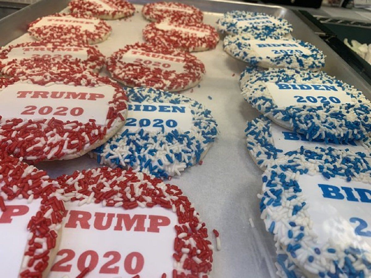 Kue Trump dan Biden