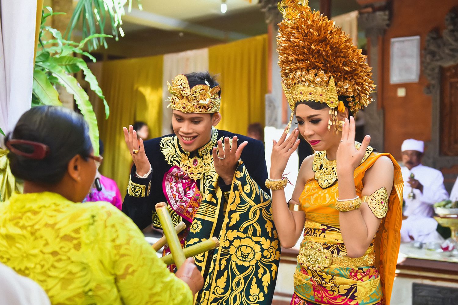Ilustrasi Tradisi Pernikahan Bali