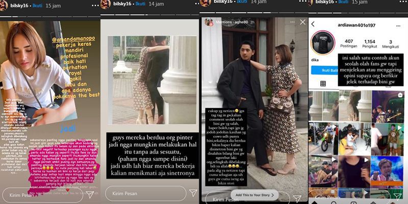 Billy Syahputra Tanggapi Rumor Amanda Manopo Selingkung dengan Arya Saloka
