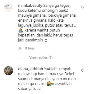 Komentar netizen soal curhatan Nadya Mustika