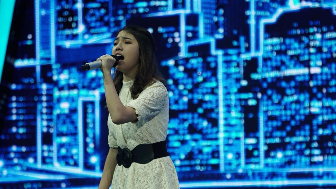 Potret Melisha Sidabutar Kontestan Indonesian Idol