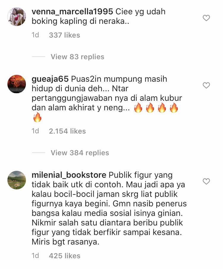 Komentar netizen