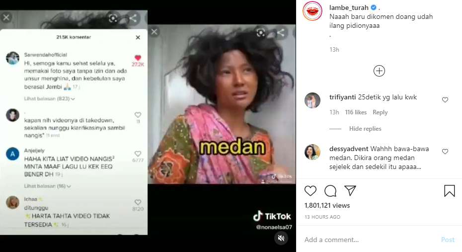 Penampakan Wajah Sarwendah yang Dibuat Meme Orang Medan