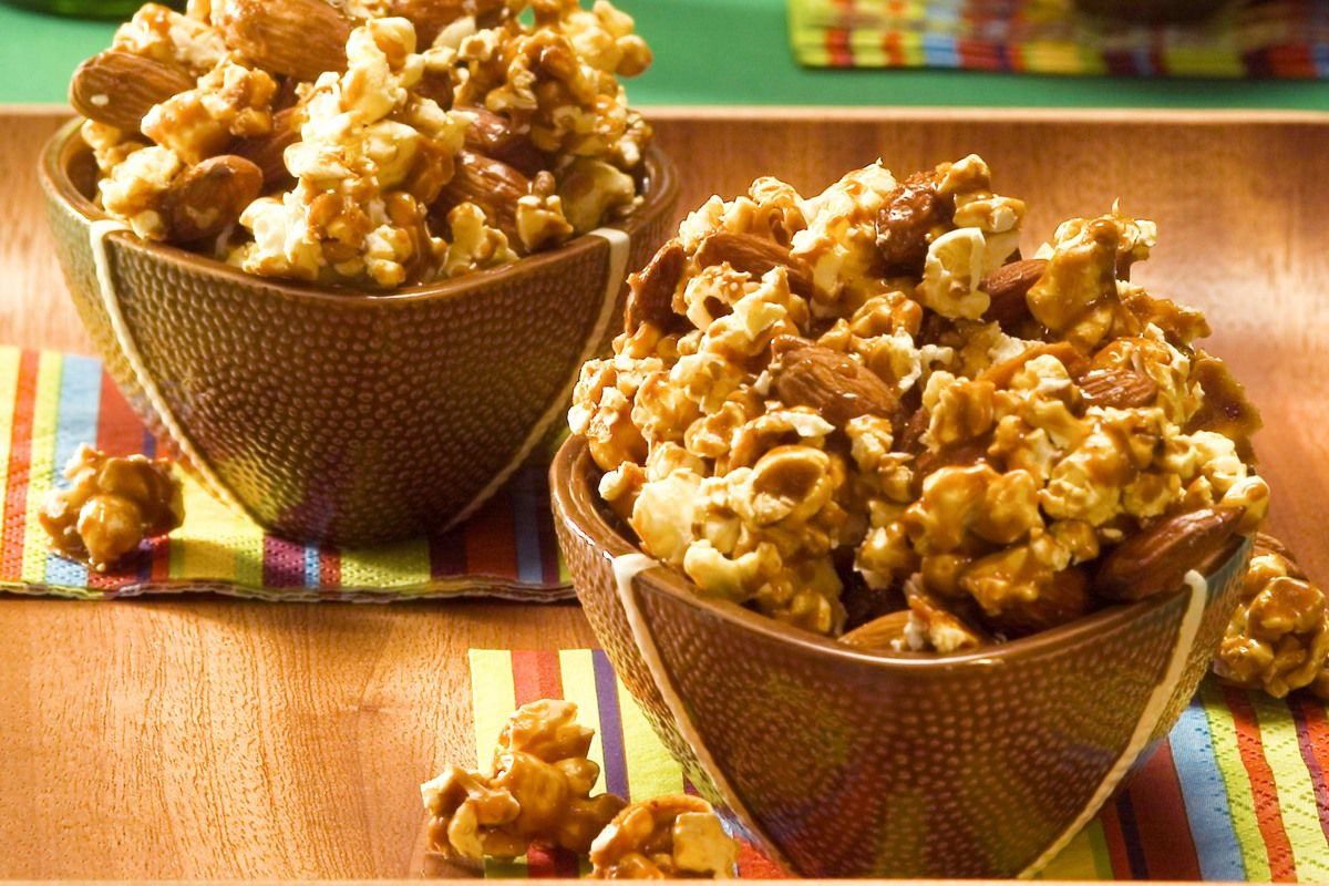 Cara Membuat Popcorn Caramel