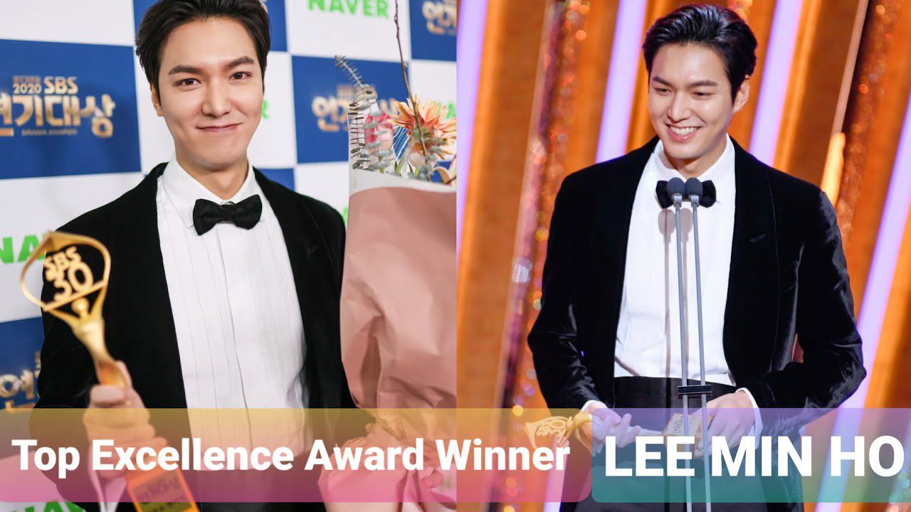 Lee Min Ho TOP Excellence Awards SBS 2020