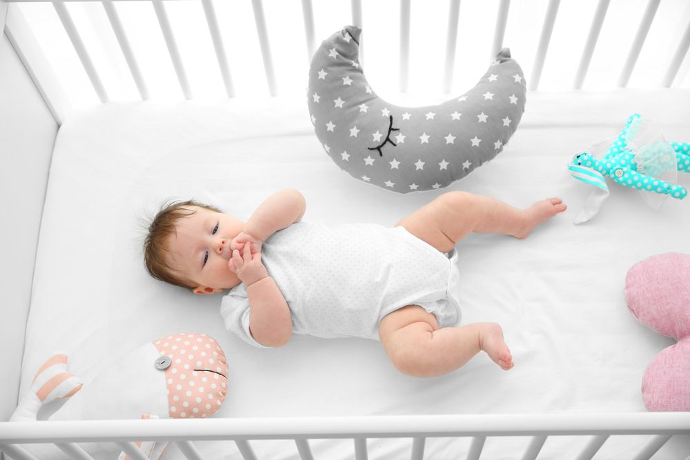 Ilustrasi Tempat Tidur Bayi