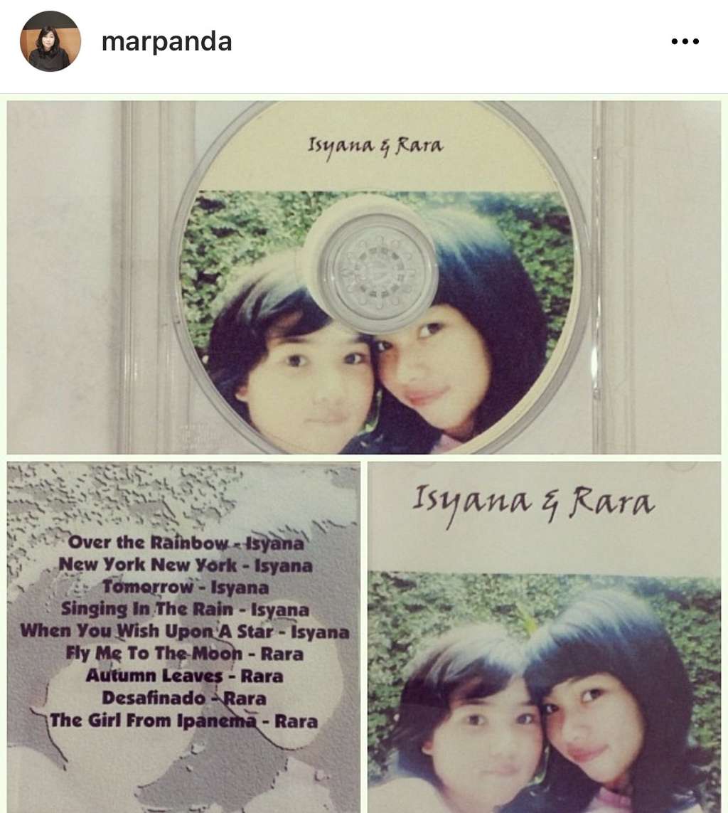 Rara Sekar dan Isyana Sarasvati