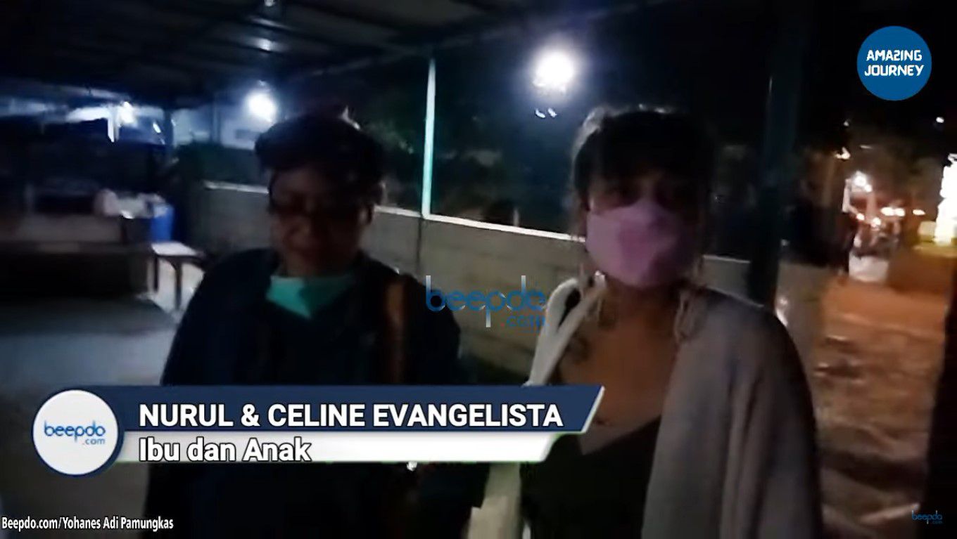 Celine Evangelista dan Sang Ibunda