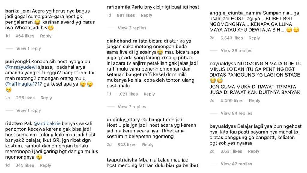 Nia Ramadhani Tuai Hujatan Pedas Netizen Setelah Tampil jadi Host di TikTok Awards