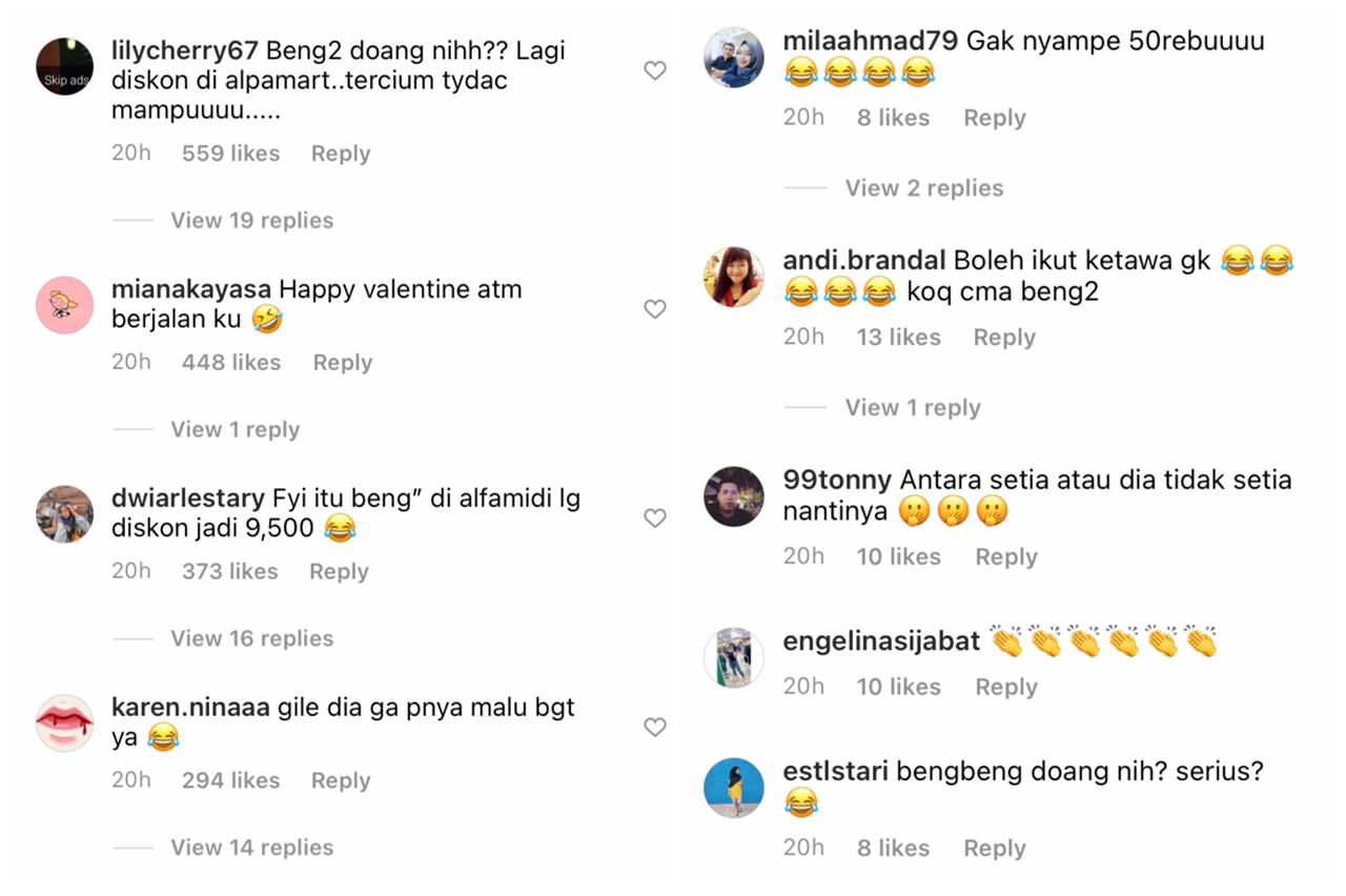 Kasih Barang Murah ke Gisel di Hari Valentine, Netizen Cibir Wijin Gak Modal