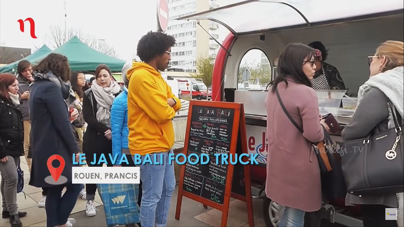 Food Truck Indonesia di Prancis
