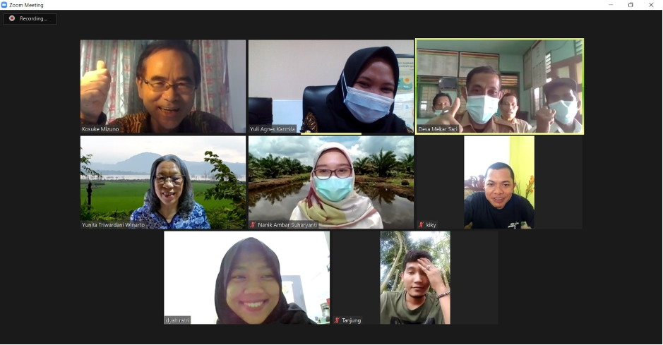 Kegiatan Zoom Meeting yang dilakukan Universitas Indonesia