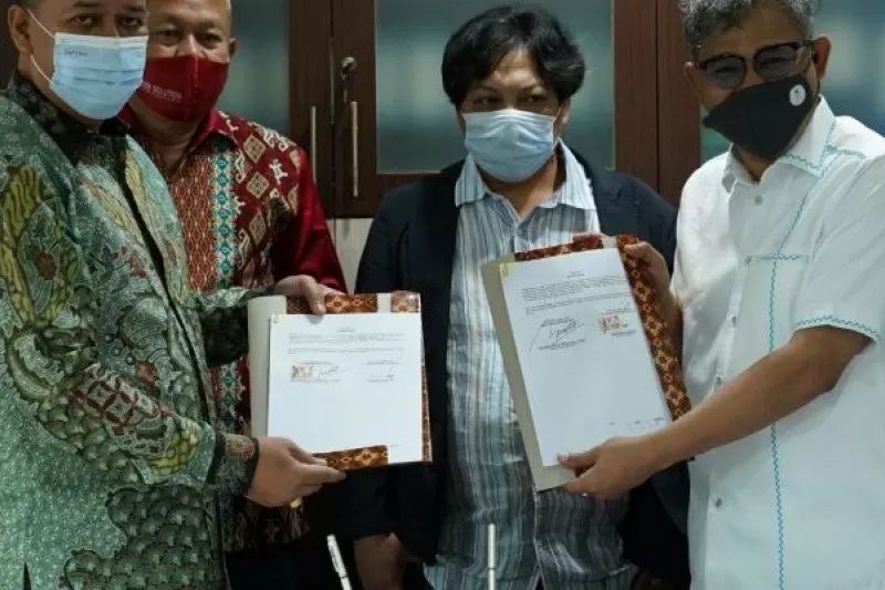 Penandatanganan kontrak Pekerjaan Pengembangan Rencana Kawasan Ekonomi Khusus (KEK) Pengembangan Teknologi dan Industri 4.0 di Sukabumi