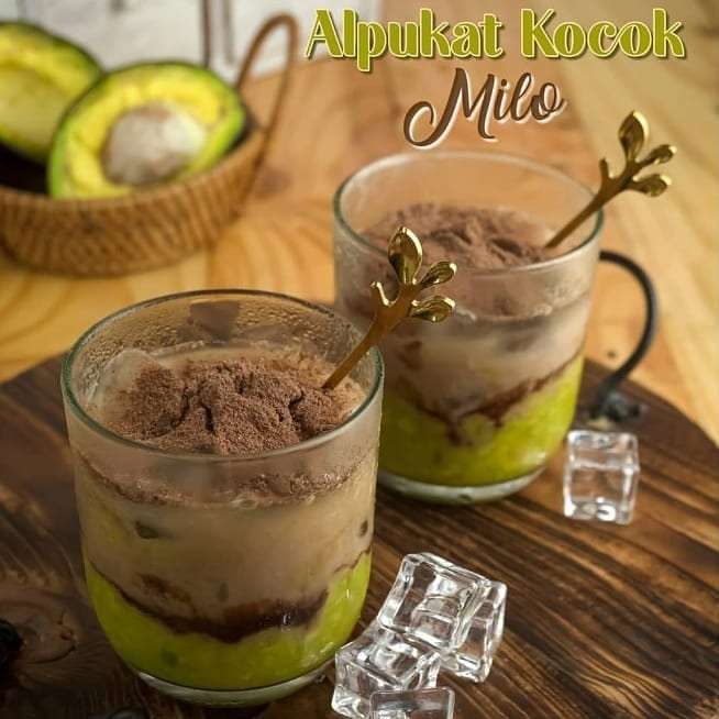 Takjil Buka Puasa - Avokad Kocok Milo