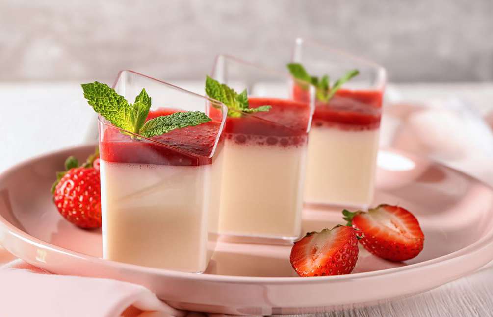 Takjil Buka Puasa - Panna Cotta