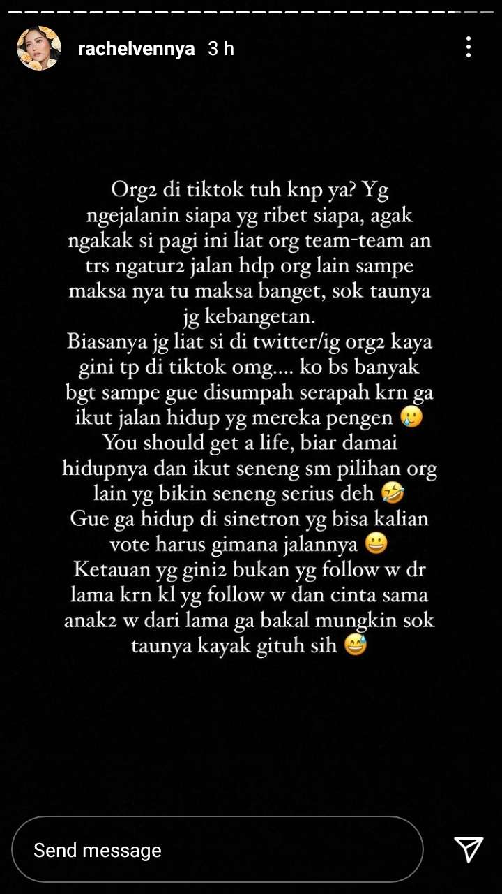 Stories Rachel Vennya