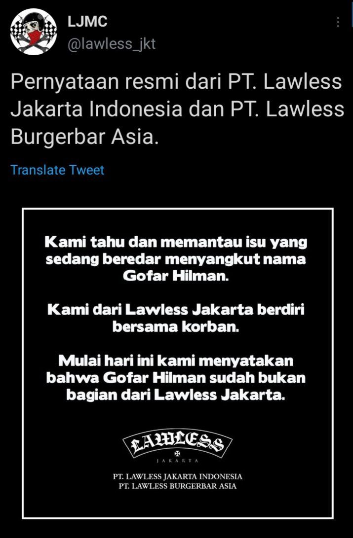 Lawless Jakarta