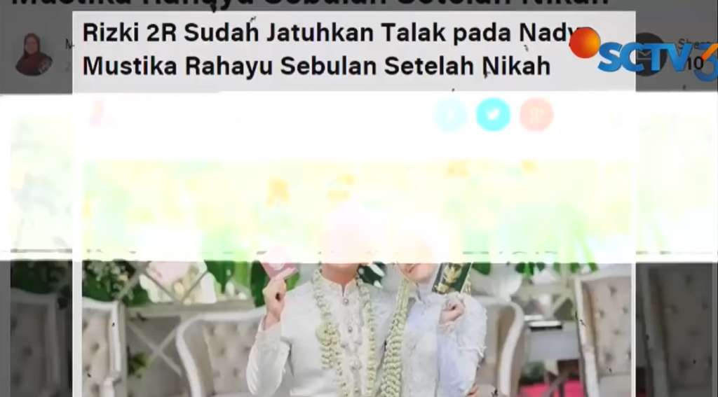 Rizki DA dan Nadya Mustika Diam-Diam Sudah Menikah Lagi