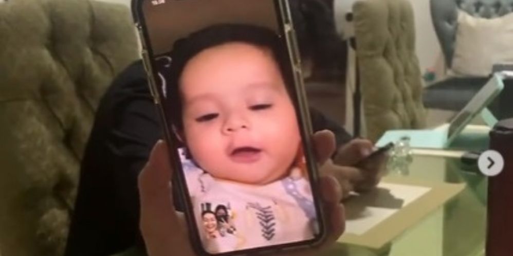 Baby Syaki video cal Iis Dahlia