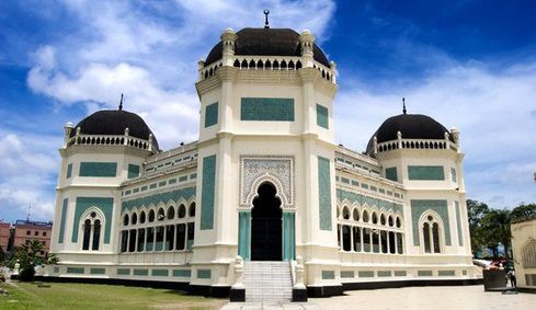 Tempat Wisata di Kota Medan - Masjid Raya Medan