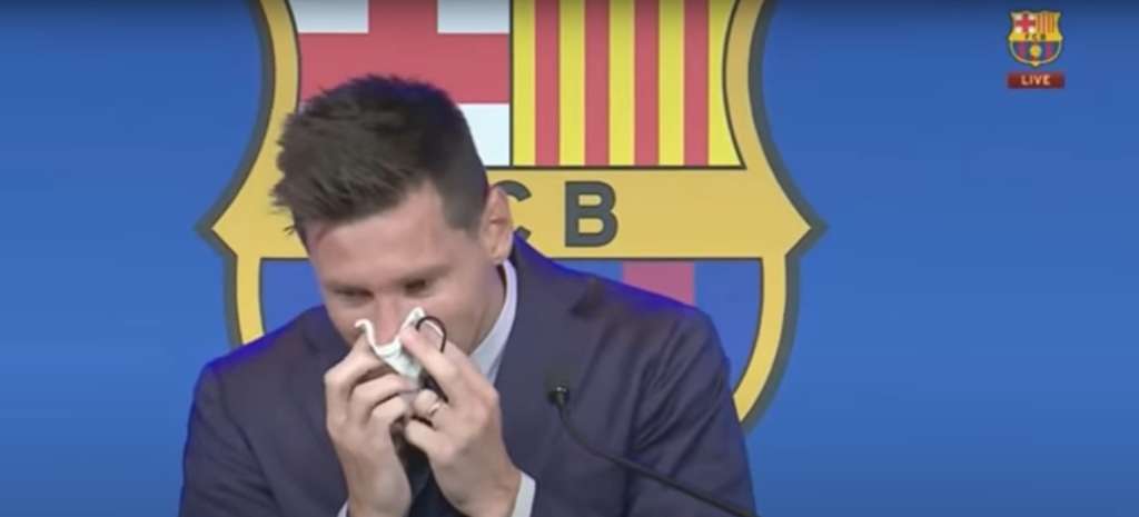 Messi Nangis