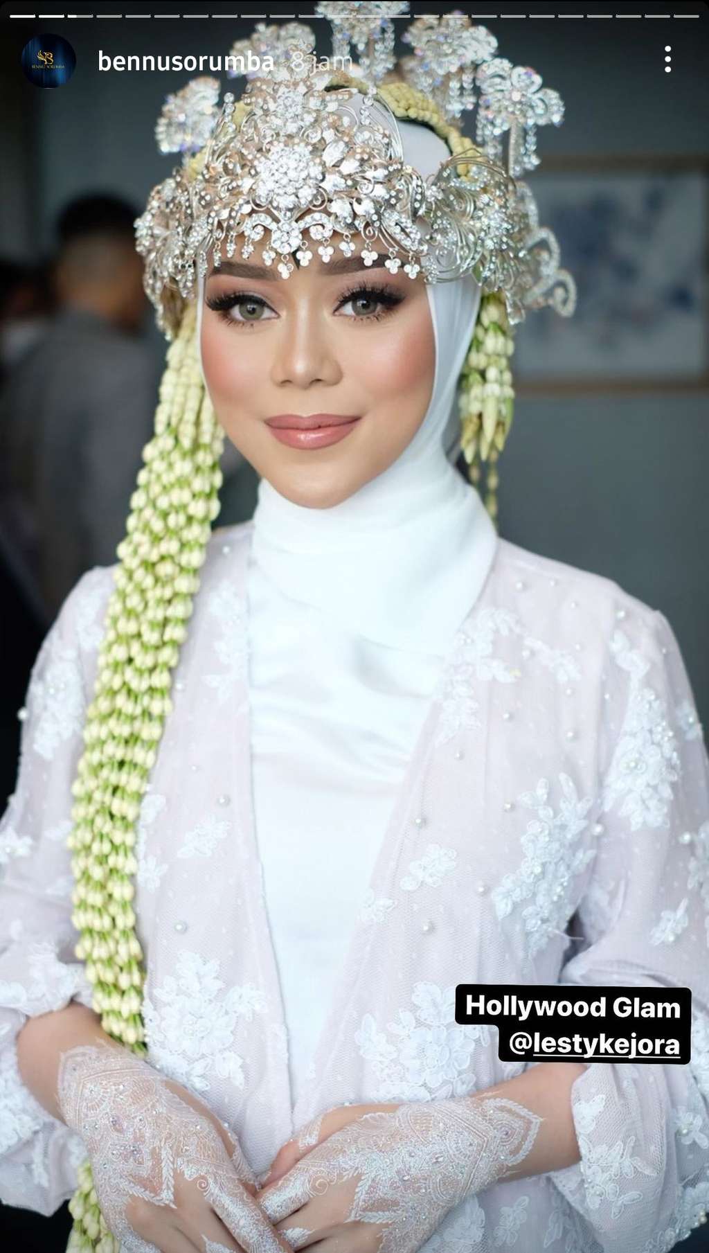 Detail Makeup Lesti Kejora saat Akad Nikah