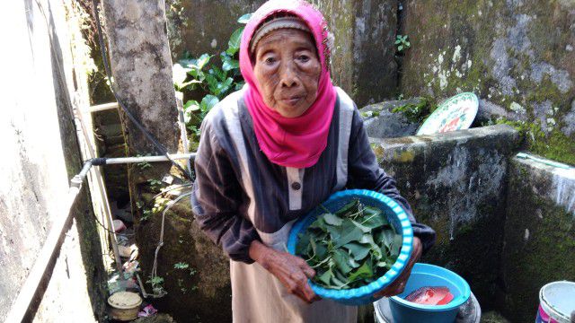 Kisah Nenek Pemulung yang Hidup di Rumah Bocor