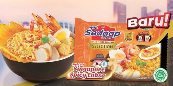 Mie Sedap Selection Spicy Laksa