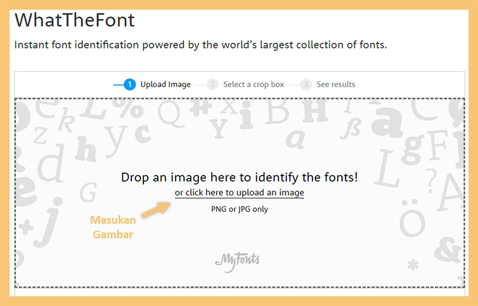 Cara Mengetahui Jenis Font via Website