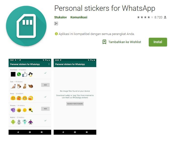 Personal Sticker for WhatsApp