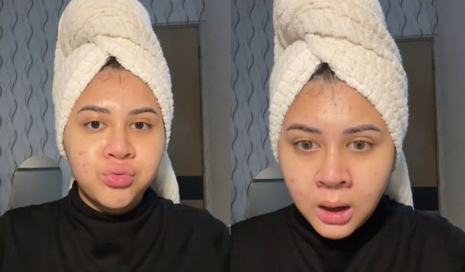 Kesha Ratuliu tanpa makeup