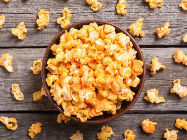 Cara Membuat Popcorn Keju
