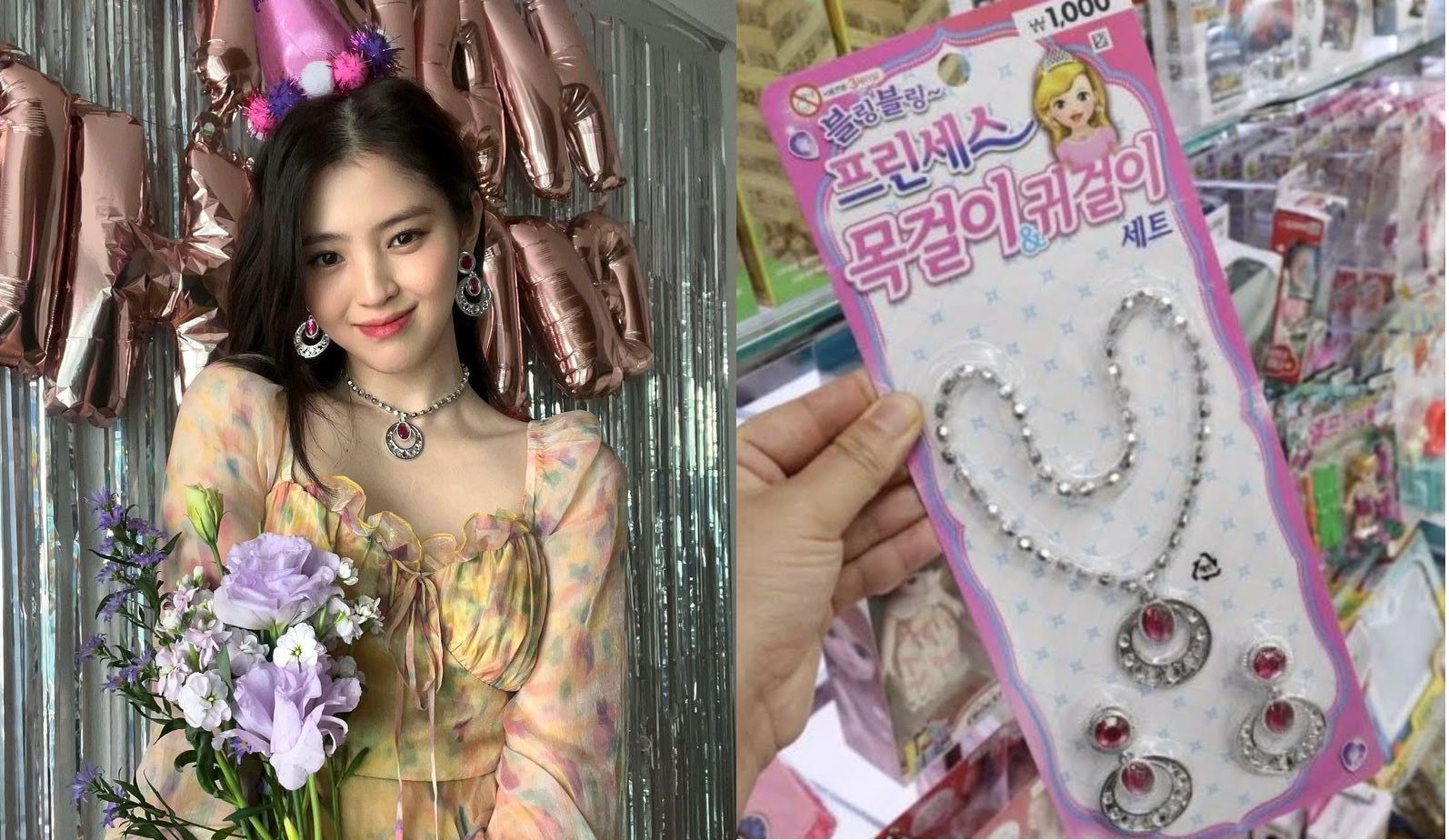 Kalung Han So Hee di Perayaan Ulang Tahun