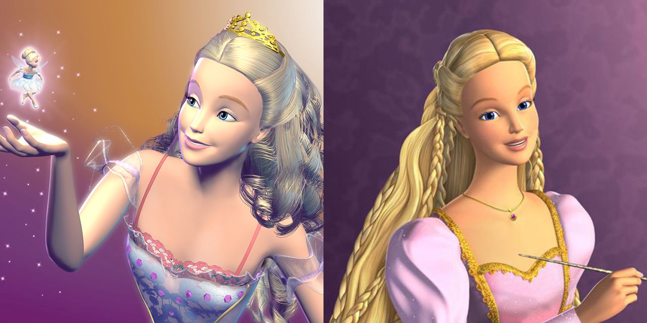 Nama-nama Barbie - Clara Drosselmayer dan Rapunzel