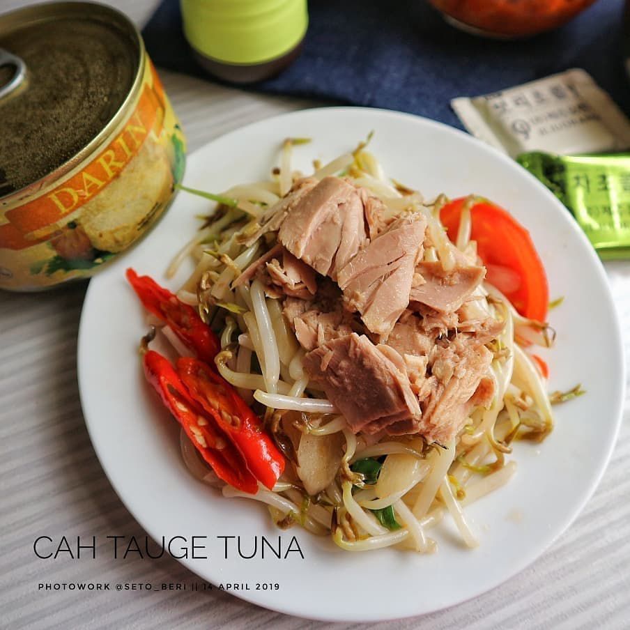 Resep Cah Tuna dengan Taoge