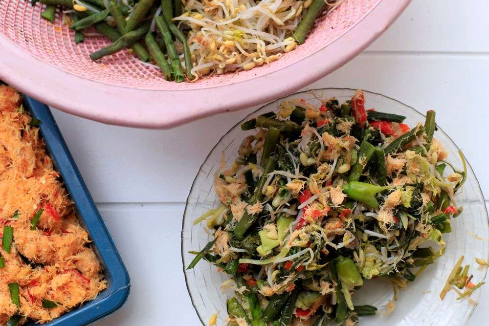 Resep Makan Siang Sehat - Urap Sayur