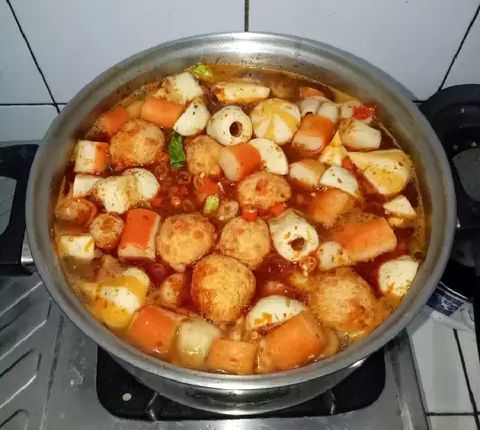 Resep Tomyam Suki Kuah Pedas