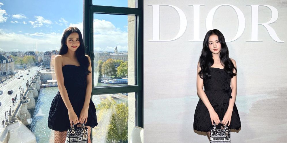 Potret Jisoo BLACKPINK di Acara Paris Fashion Show Dior