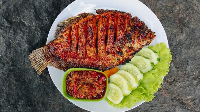 Menu Sahur dan Buka Puasa Sebulan - Ikan Bakar Kecap