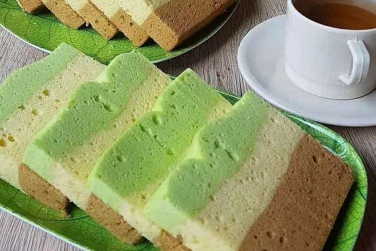 Resep Bolu Kukus Tiga Rasa