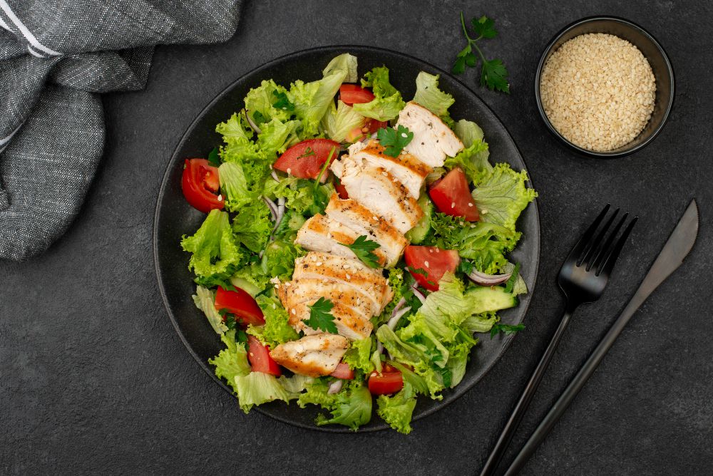 Resep Makan Siang Sehat -  Salad Ayam