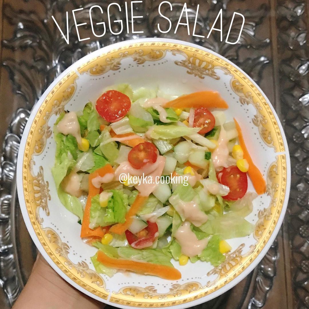 Cara Membuat Salad Sayur Segar
