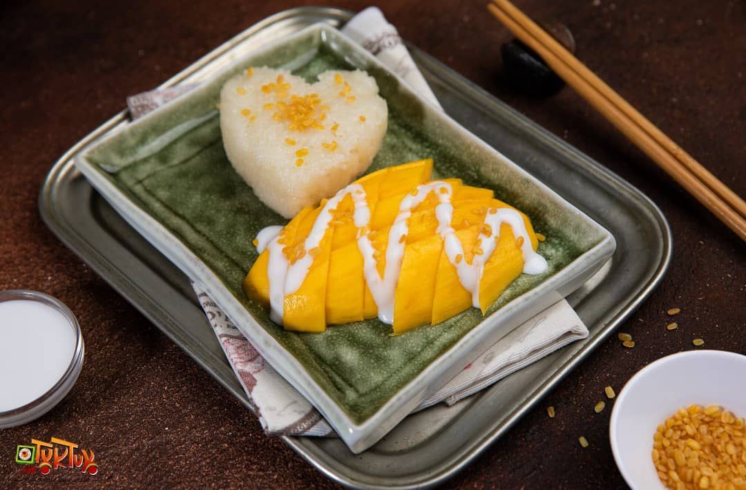 Menu Takjil Sehat Mango Sticky Rice Special