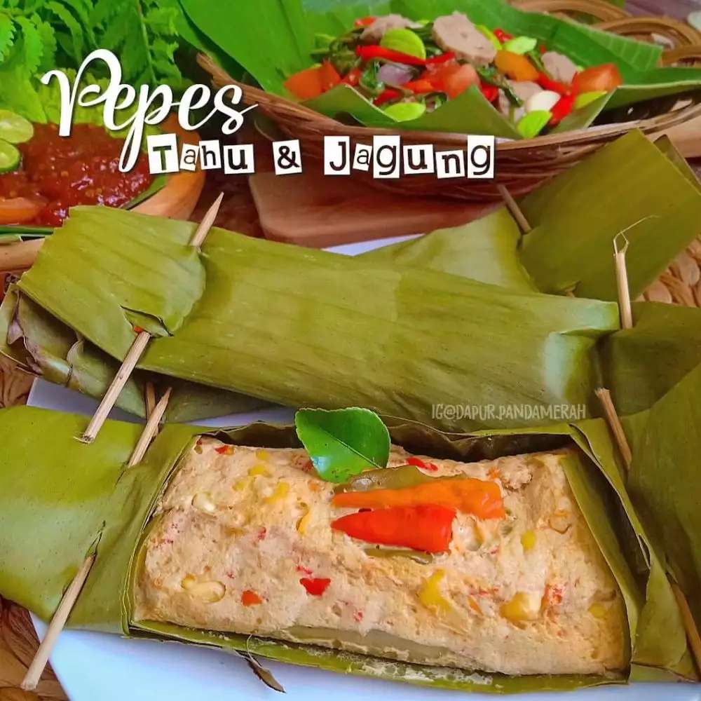 Resep Pepes Tahu dan Jagung