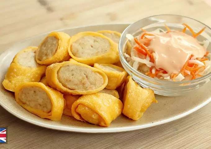 Resep Menu Buka Puasa Simple - Egg Chicken Roll