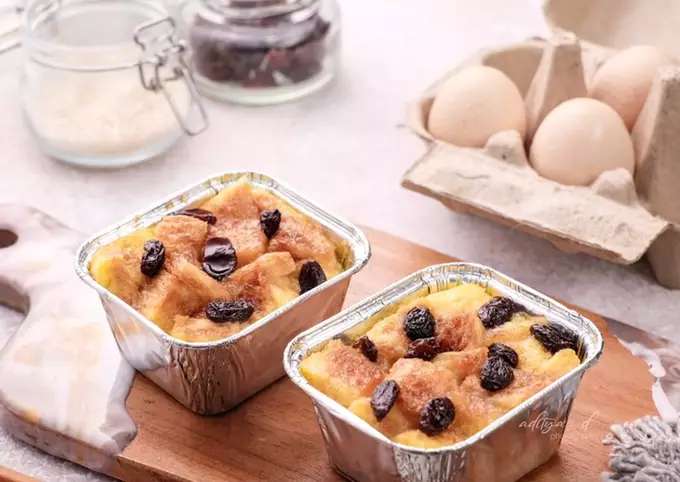 Resep Puding Roti Tawar Kukus Praktis