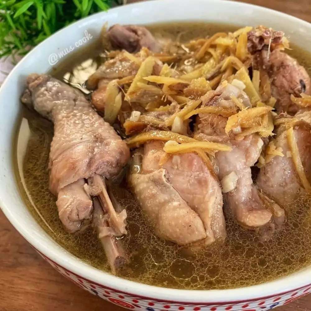 Resep Ayam Kuah Masak Jahe