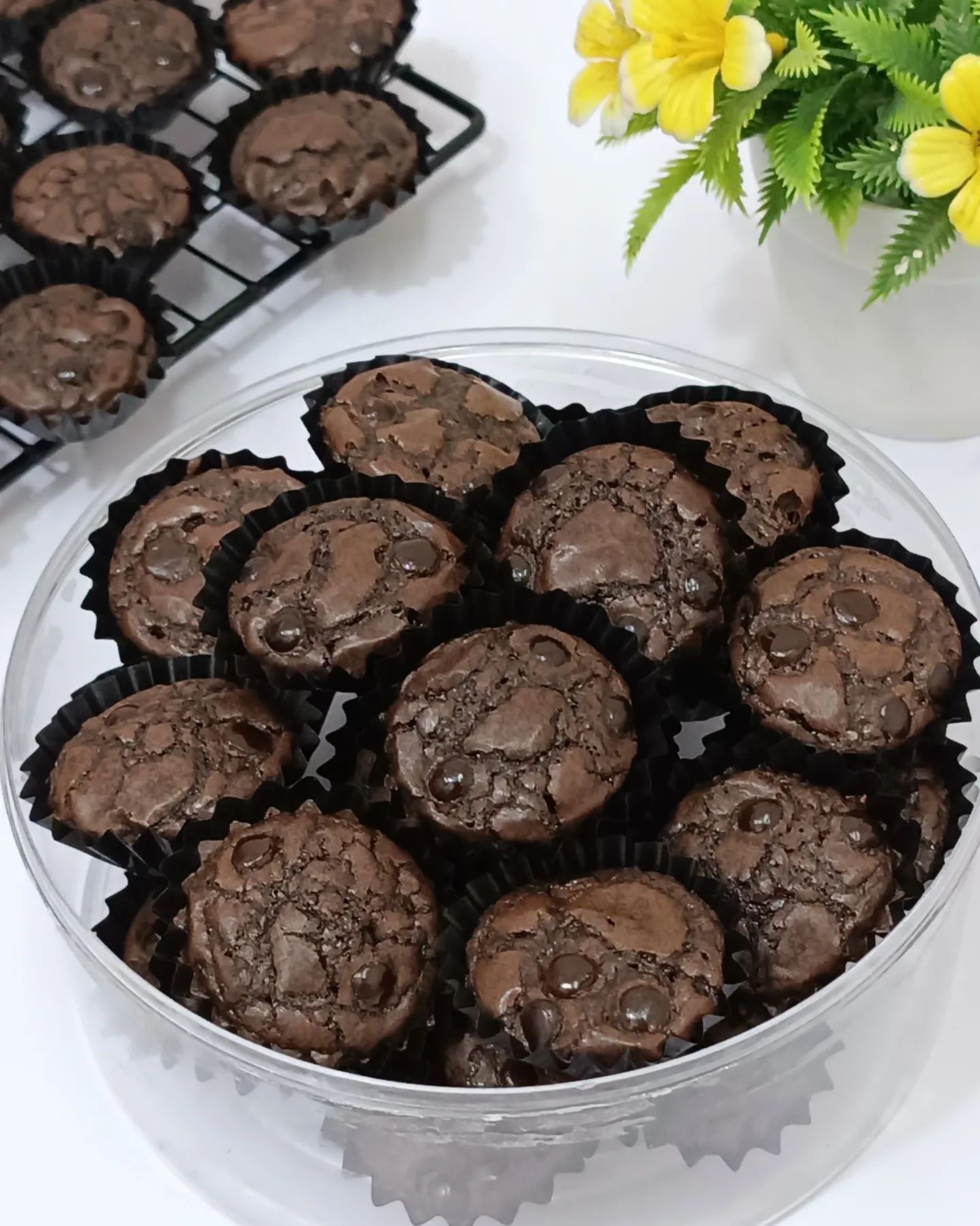 Resep Brownies Mini Lebaran